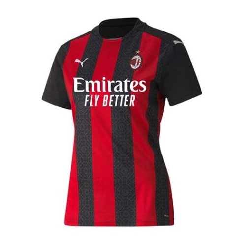 Camiseta AC Milan 1ª Mujer 2020-2021